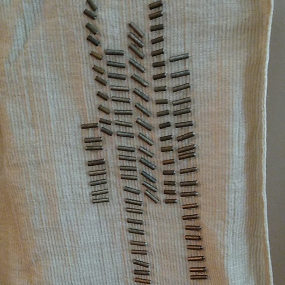 Coldwater Creek beaded blouse vest XL 18 - Picture 4 of 5
